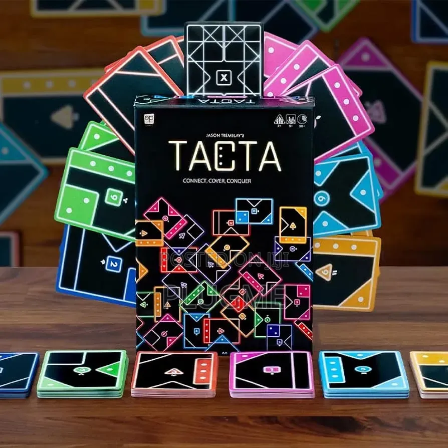 Tacta; Connect, Cover, Conquer Strategy Card Game