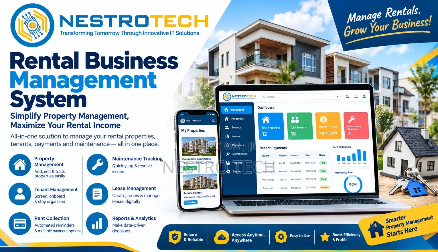 Rental Business Management System