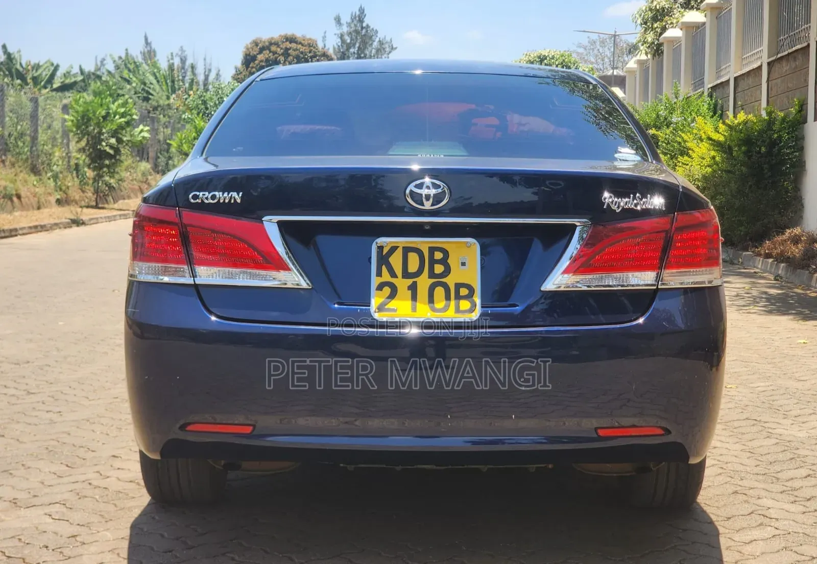 Toyota Crown 2014 Blue