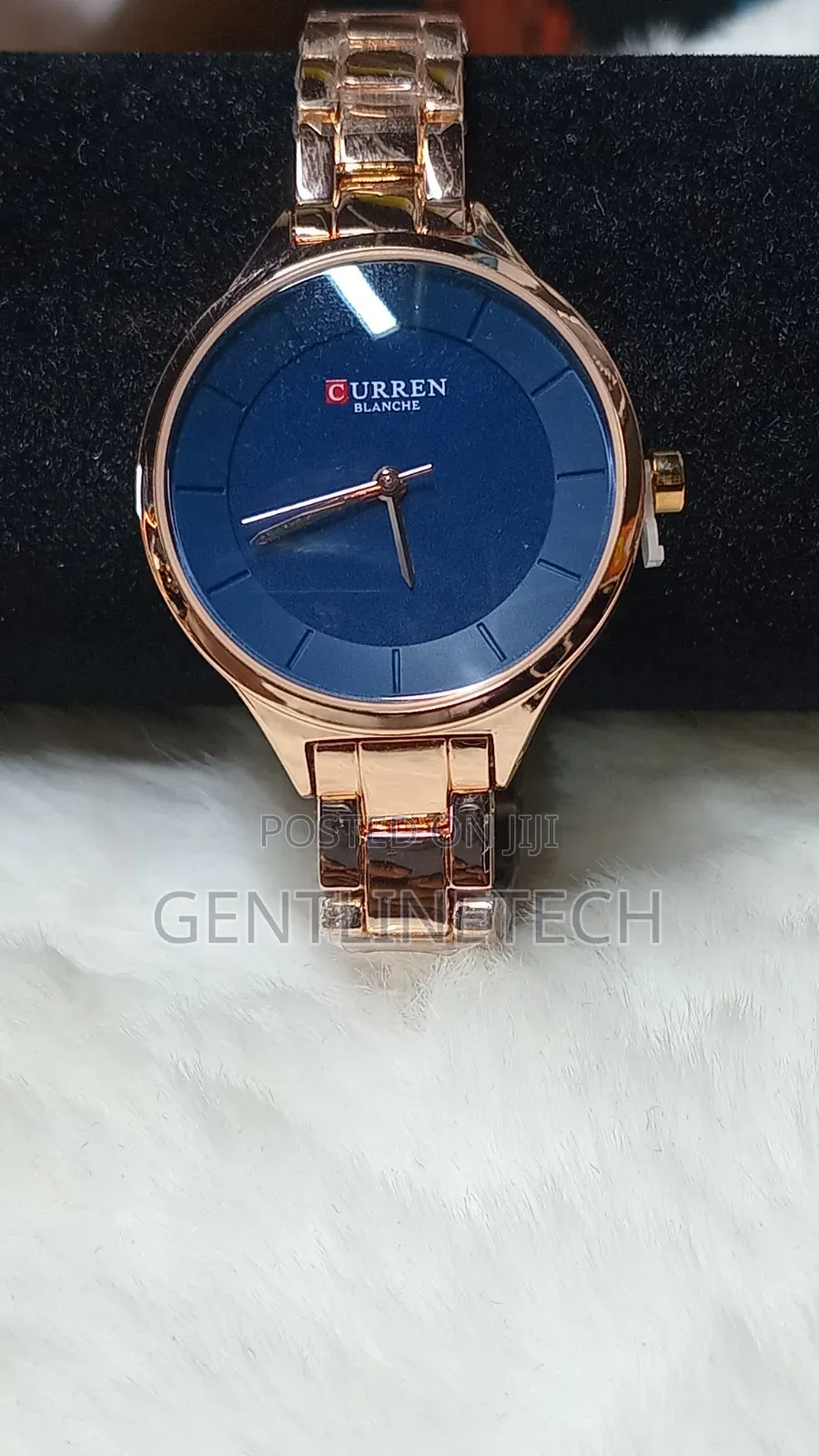 Curren Blanche(rose Gold and Blue)