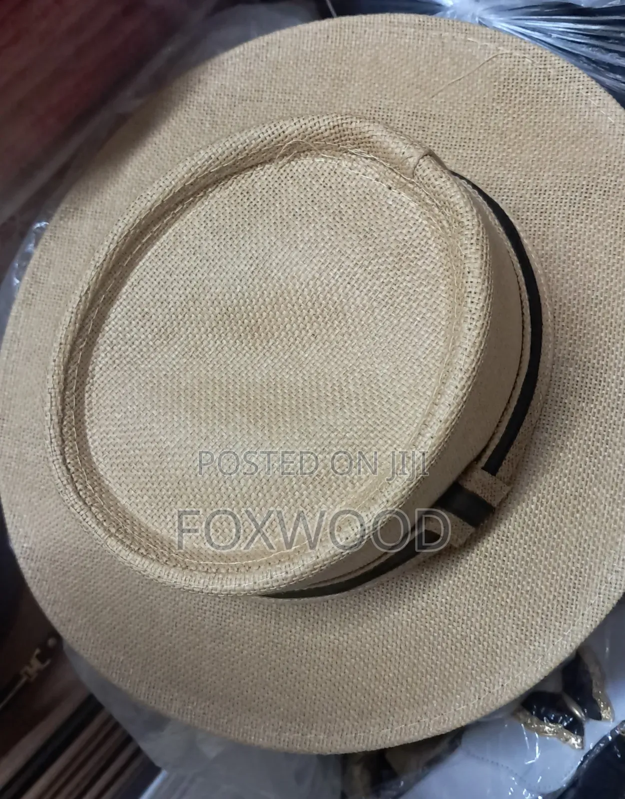 Classic Straw Boater Sun Hat for Men