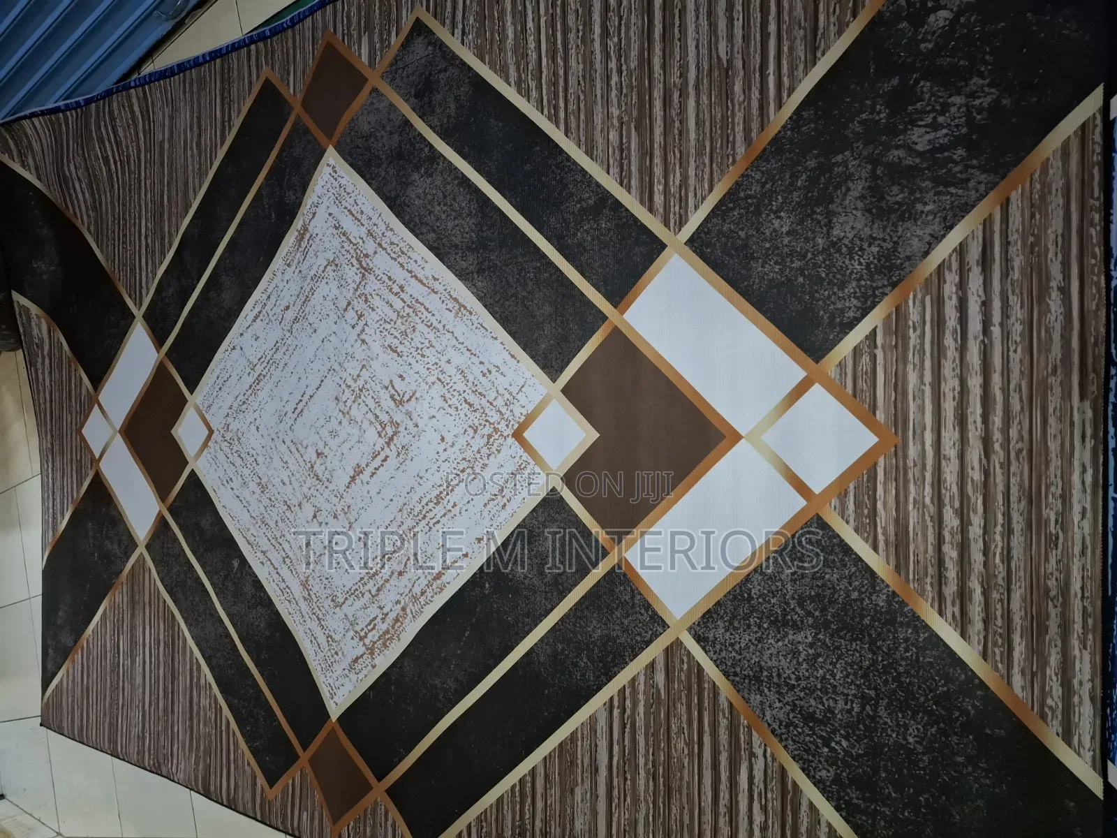5 by 8 3D Carpet for Modern Home -Simple Classy Easy to Clean Carpet