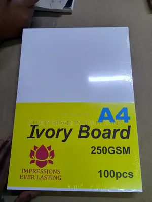 Ivory Paper—For Certificates Printing