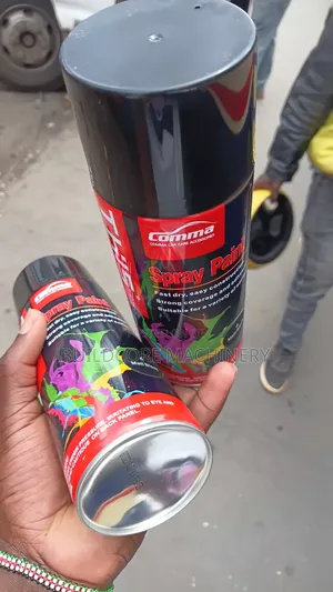 4matt Black Easy Dry Aerosol 400ml Spray Paint