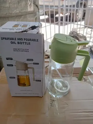 Auto Refill Spray and Pourable 2 in 1 Oil Bottle