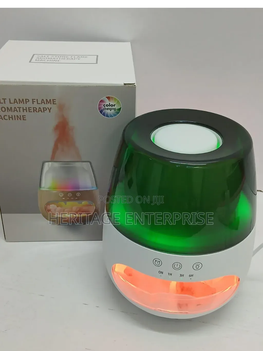 *Salt Lamp Flame Humidifier