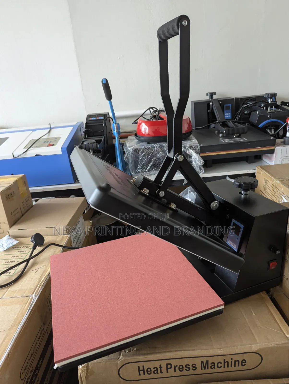 Professional Semi Automatic A3 Flatbed Heat Press Machine