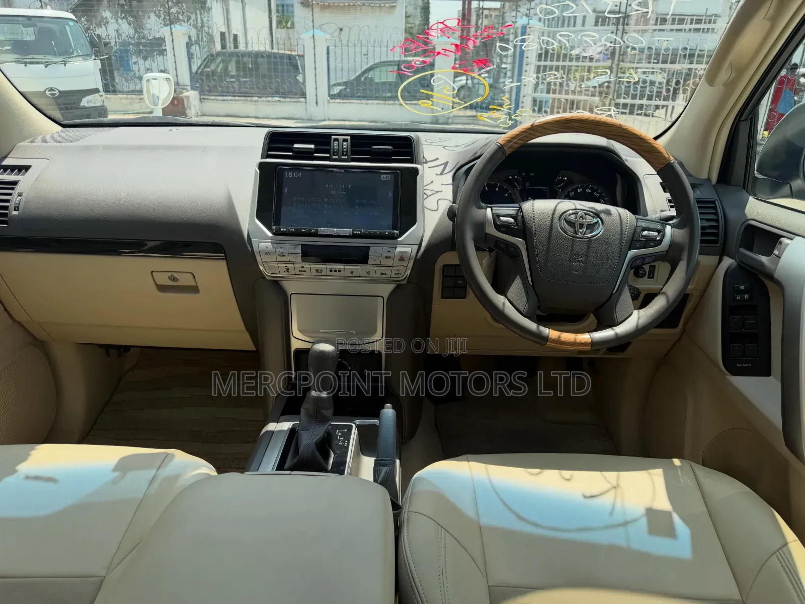 Toyota Land Cruiser Prado 2019 White