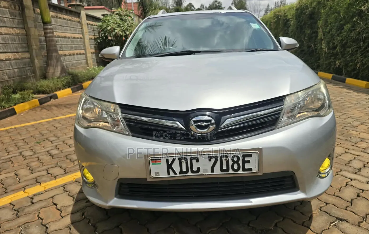 Toyota Corolla Fielder 2014 Silver