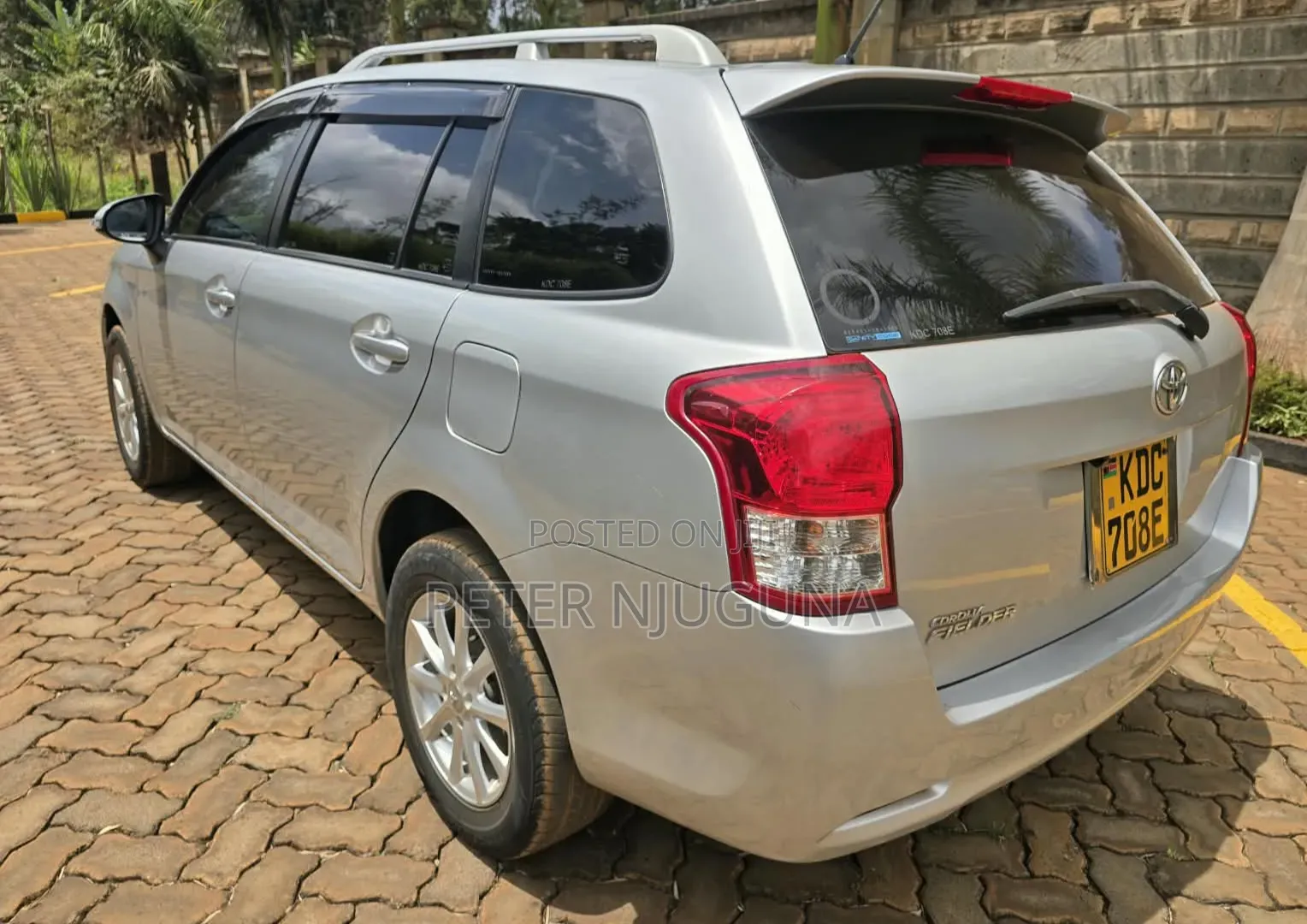 Toyota Corolla Fielder 2014 Silver