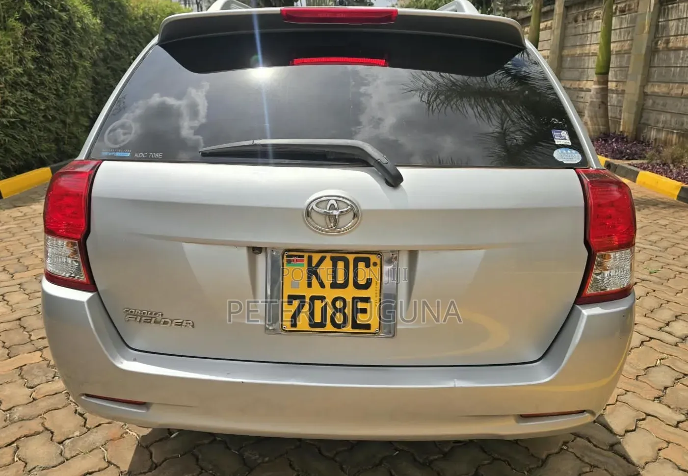 Toyota Corolla Fielder 2014 Silver