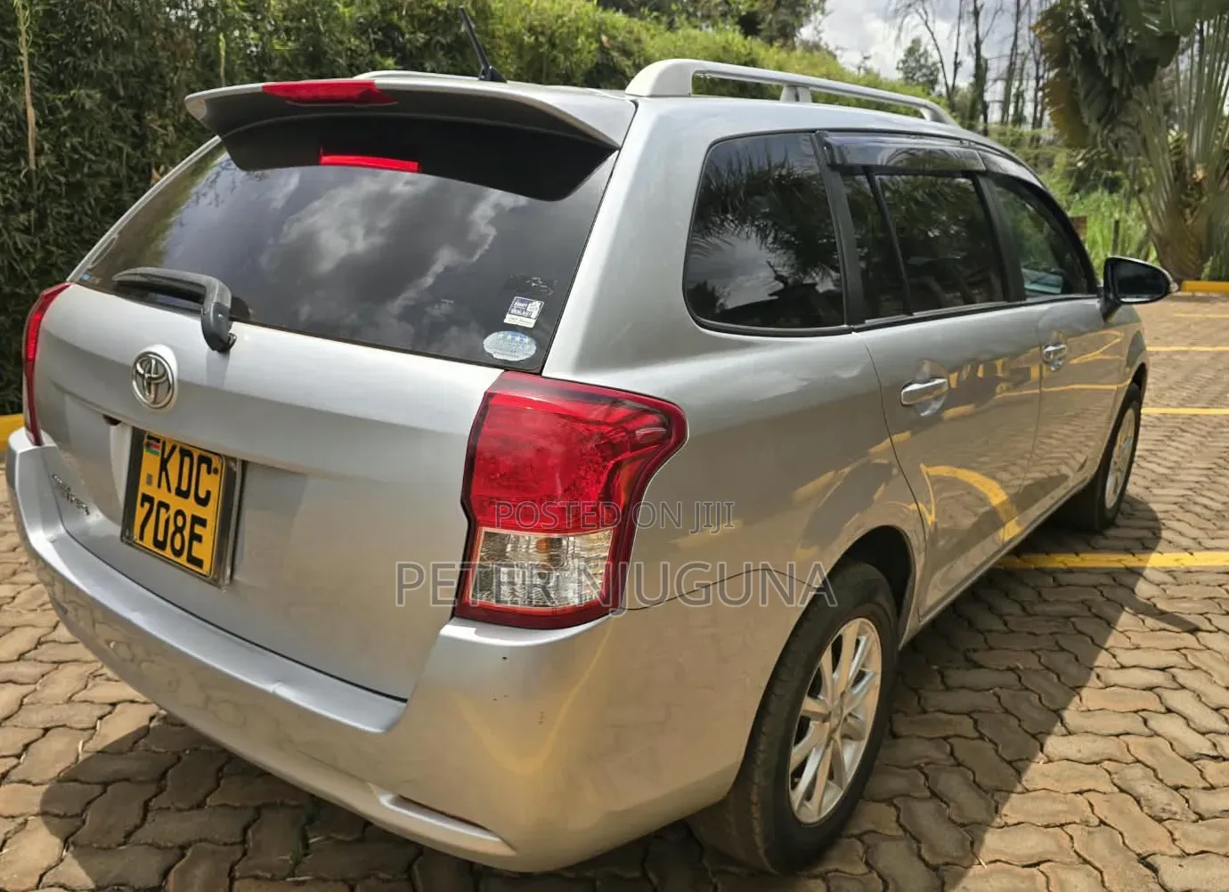 Toyota Corolla Fielder 2014 Silver