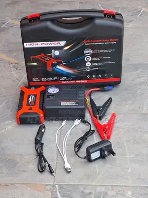 Multifunctional 3-in-1 Car Jump Starter 12V With Tyre Inflator