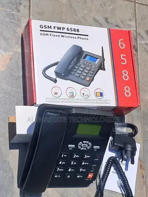 Wireless GSM Desktop Telephone With Sim Card Slot Dual Sim