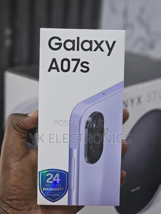 New Samsung Galaxy A07s 64 GB Purple