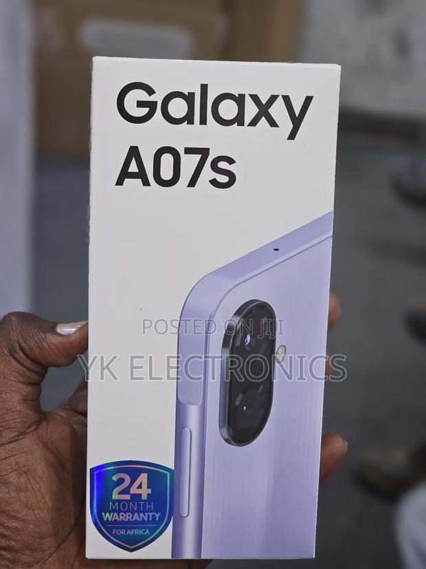 New Samsung Galaxy A07s 64 GB Purple - thumbnail 3