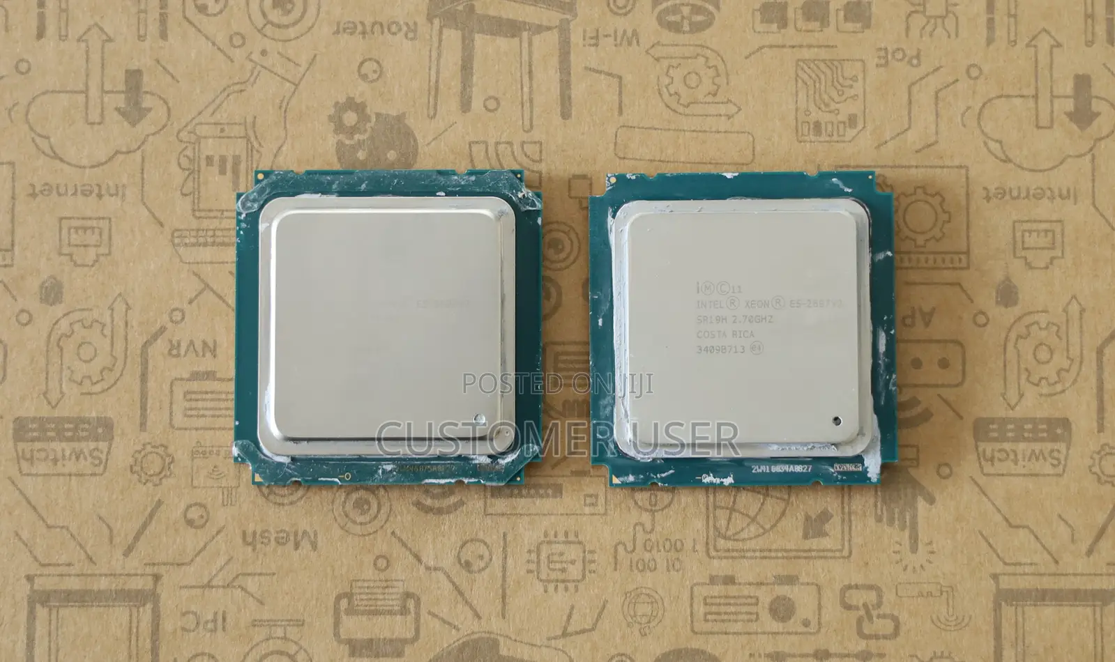 Intel Xeon E5-2670 Eight Cores Processors 2.60GHz