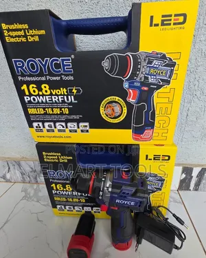 Royce 16.8V Brushless 2-Speed Lithium Electric Drill