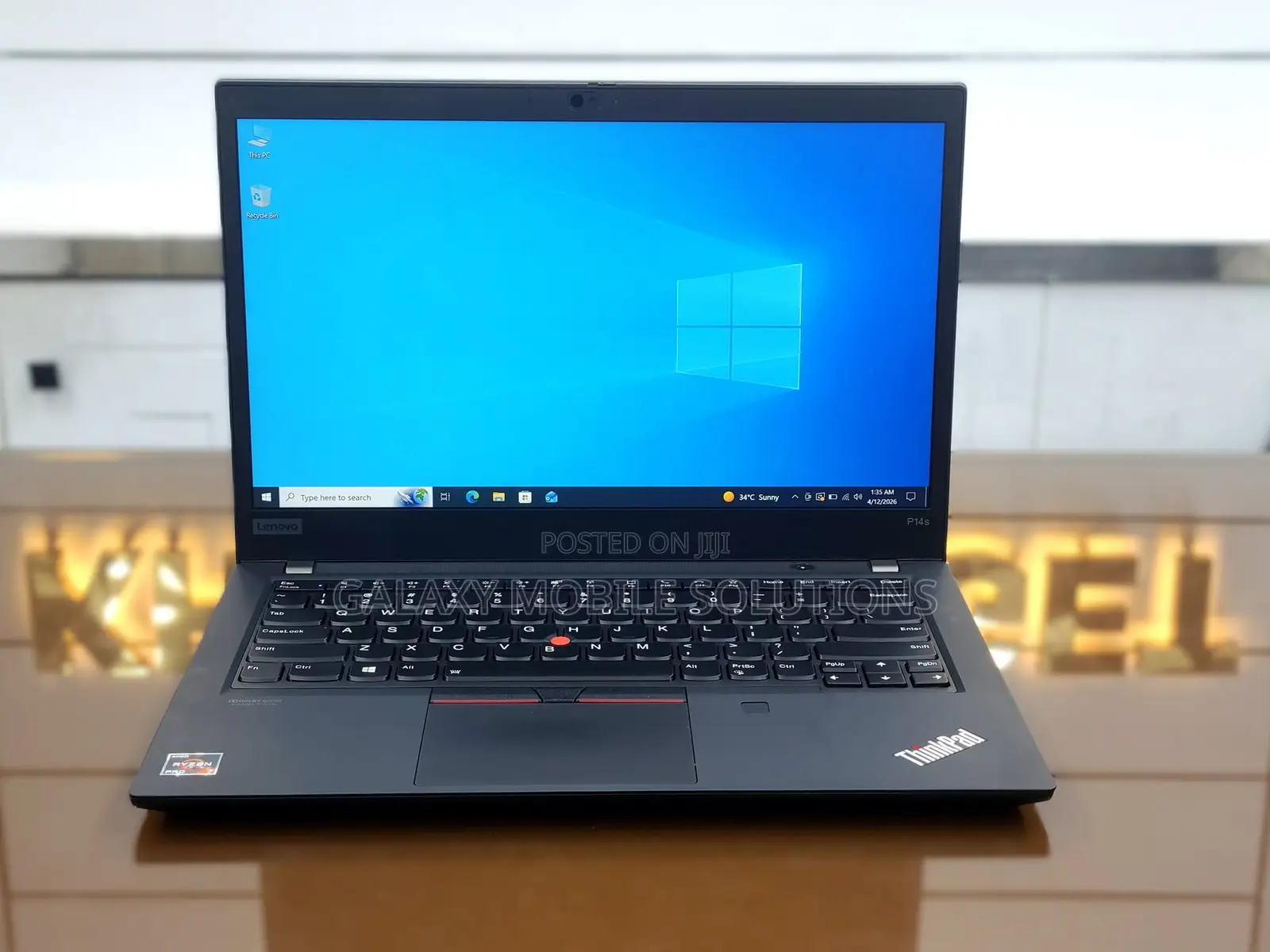 Laptop Lenovo ThinkPad P14s 16GB AMD Ryzen 7 SSD 256GB