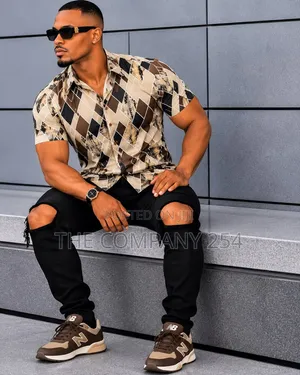 Stretchy High Quality Shortleeved Printed Shirts