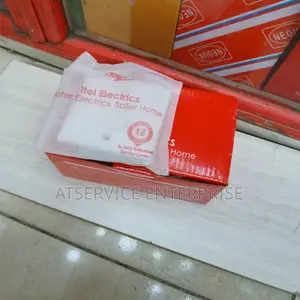 Itel 2Gang 2way White Wall Light Switch