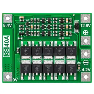 3S 40A Lithium Battery BMS Protection Board