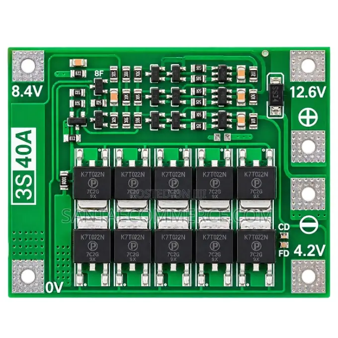 3S 40A Lithium Battery BMS Protection Board