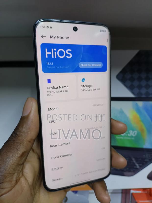 Tecno Spark 40 Pro+ 256 GB Gray