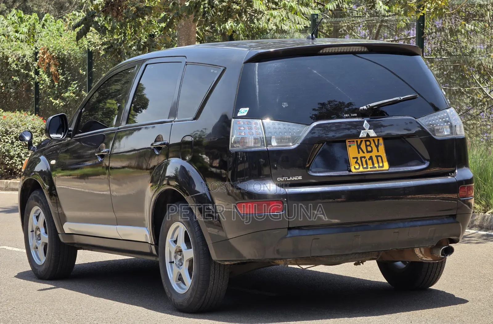 Mitsubishi Outlander 2.4i GLS Automatic 4x4 2007 Black