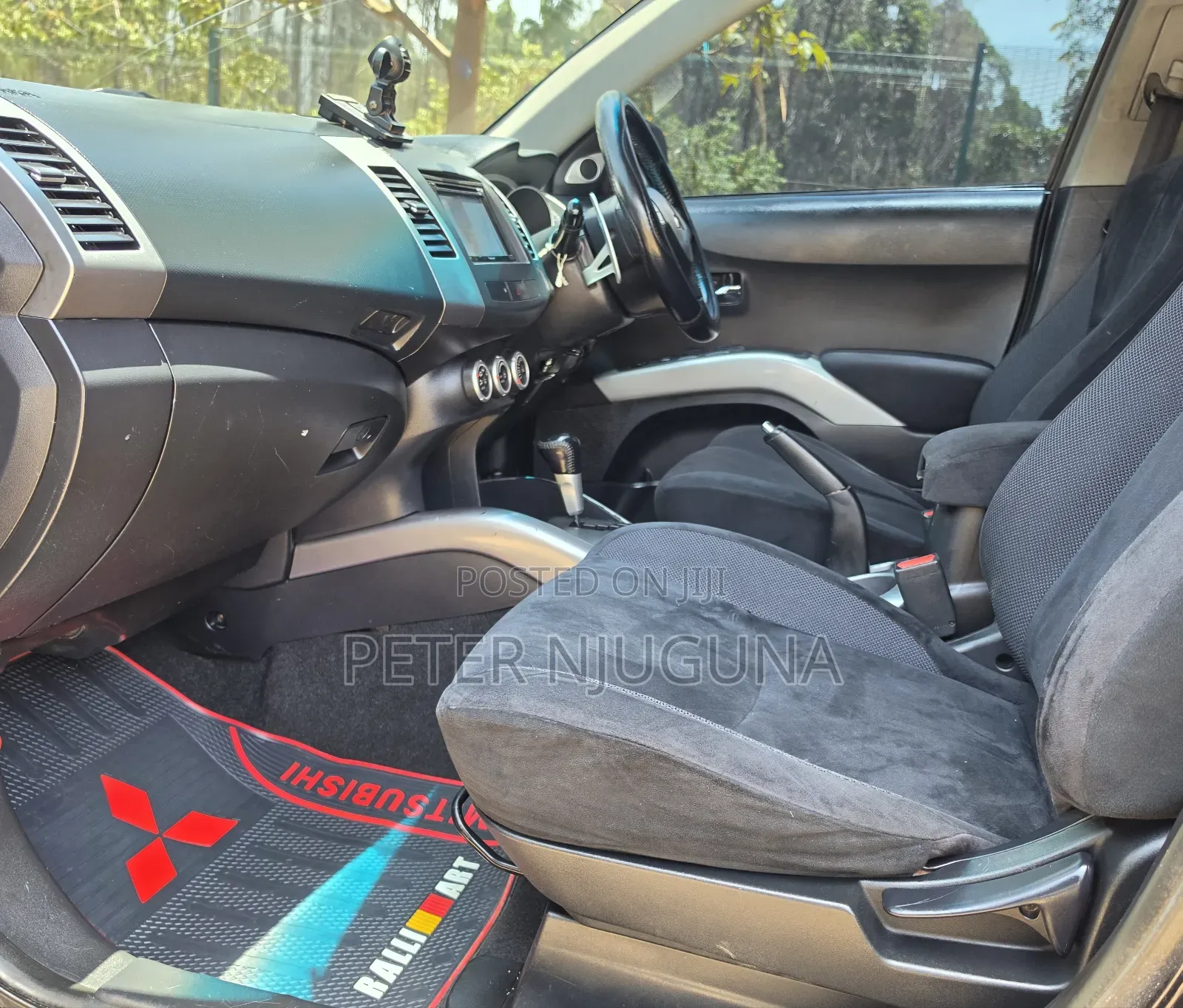 Mitsubishi Outlander 2.4i GLS Automatic 4x4 2007 Black