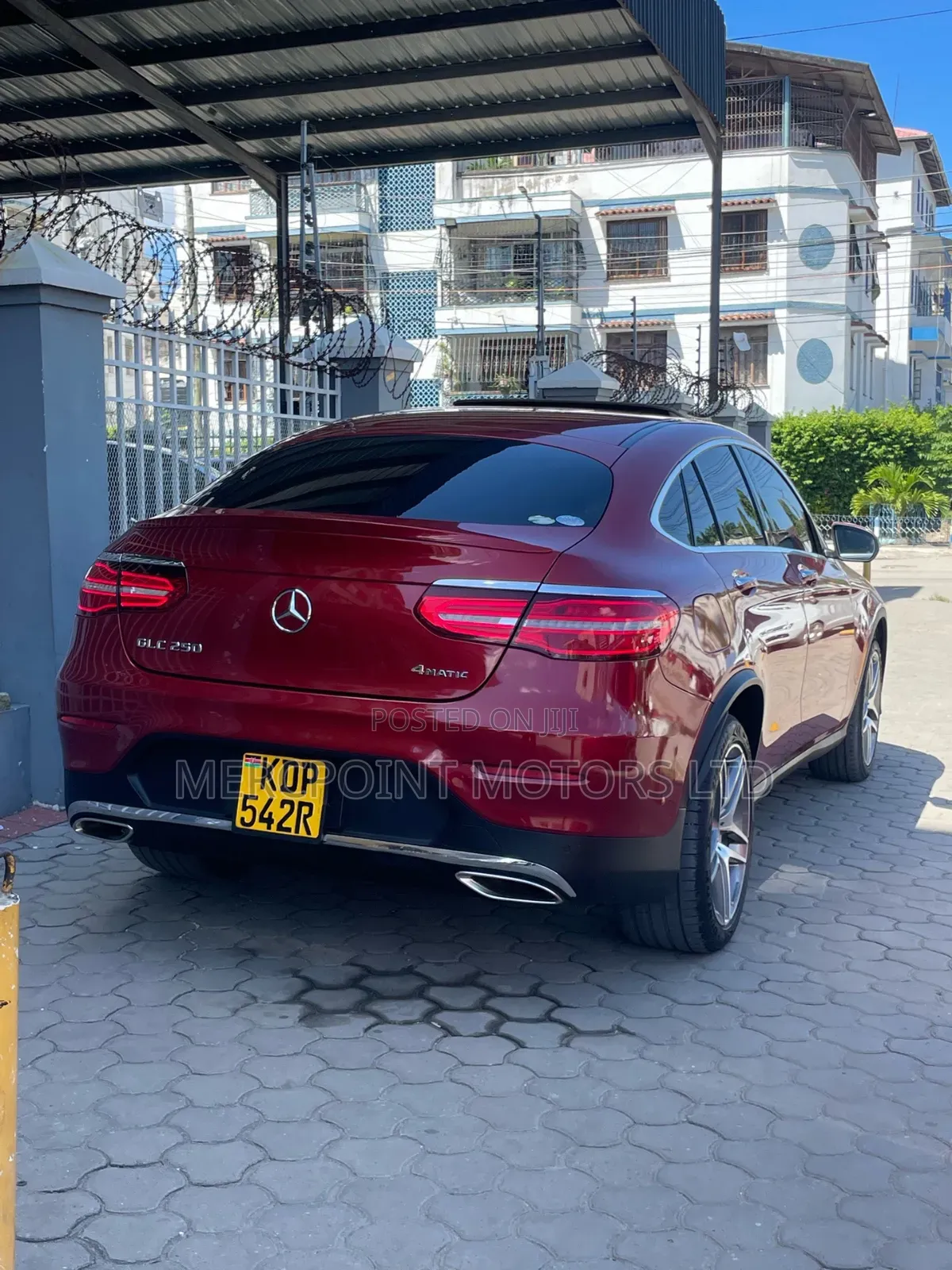 Mercedes-Benz GLC-Class 2018 Red