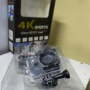 Lightweight 4K Sports Action Camera With WiFi and Waterproof Design