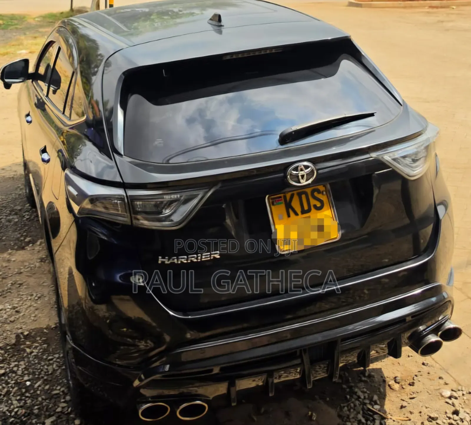 Toyota Harrier 2017 Black