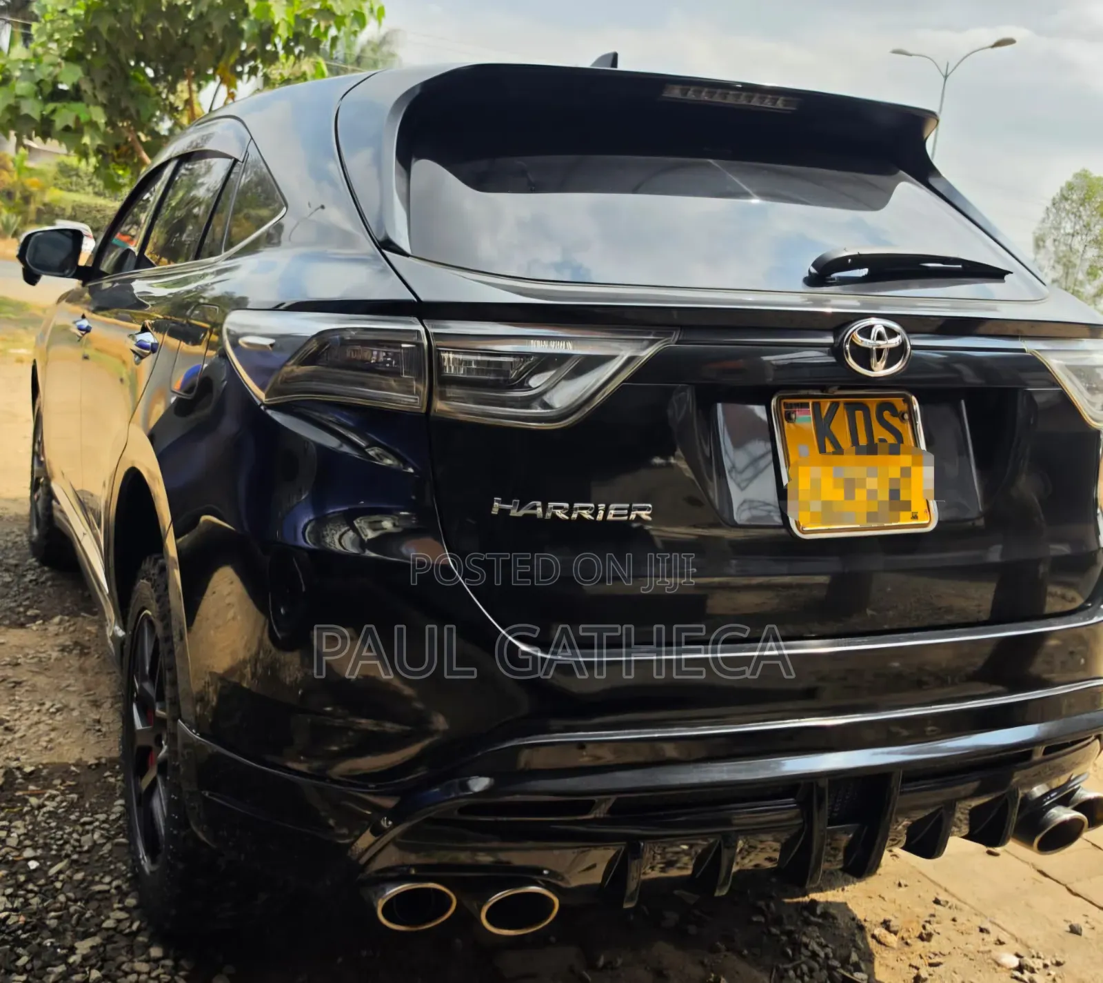 Toyota Harrier 2017 Black