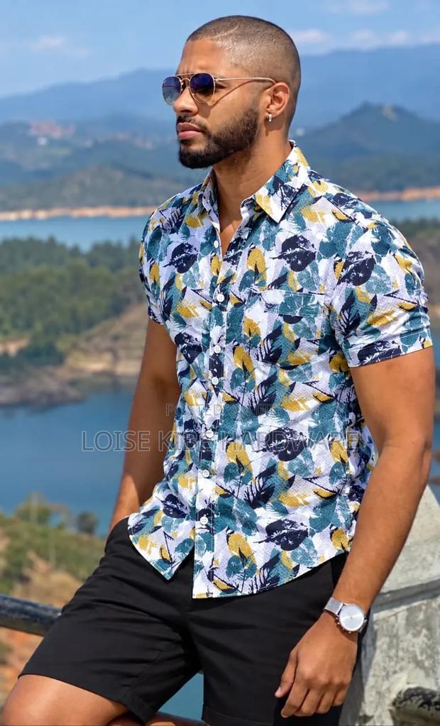 Flowered Shirt for Men Available