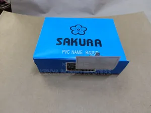 Name Budge / Name Tag PVC ( Sakura)