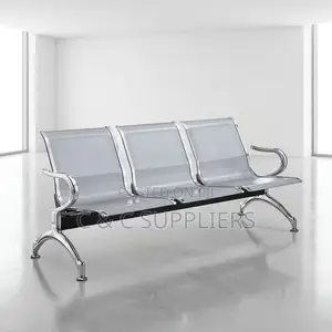 Breathable Steel Waiting Bench-3-Link