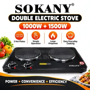 *Sokany Double Electric Stove* Sks**