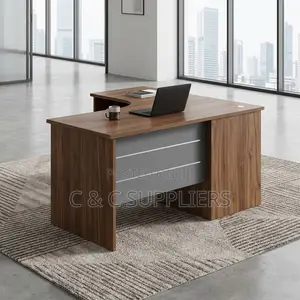 Modern Curved Computer/Study Desk-1.4m