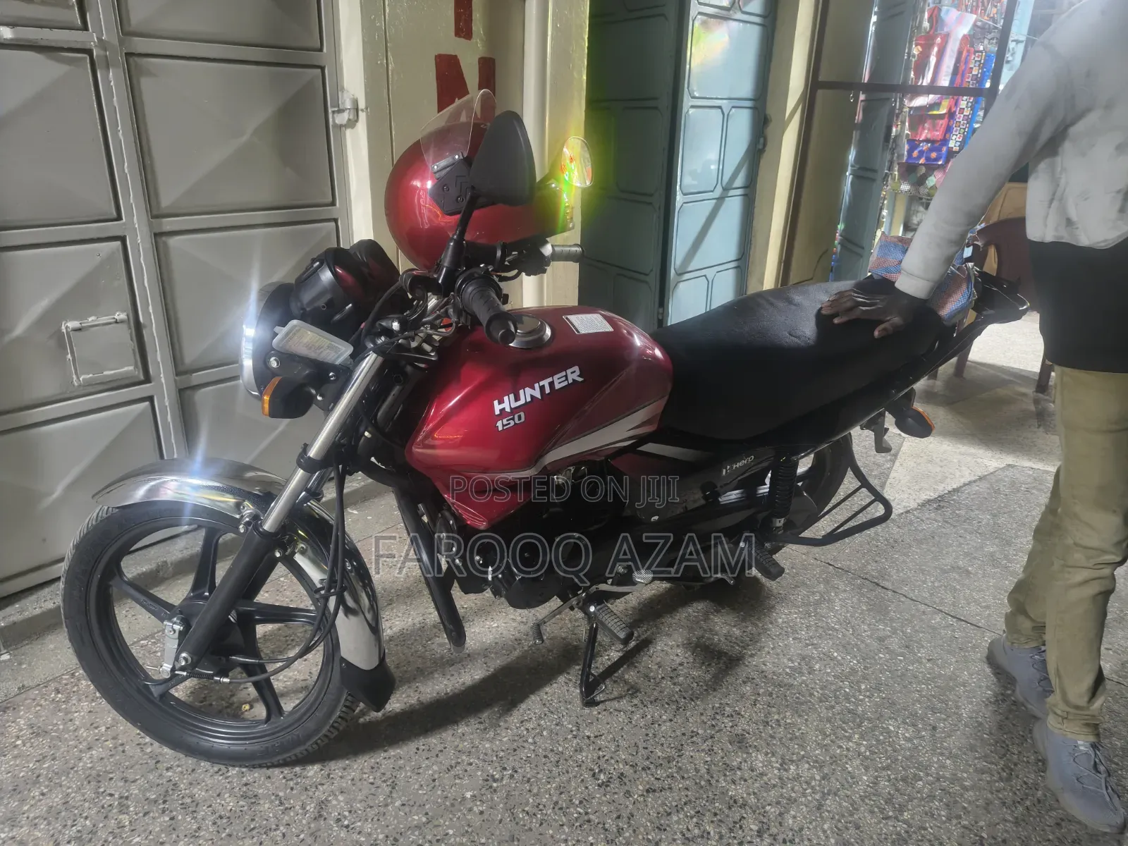 New Hero Hunter 150 2025 Red