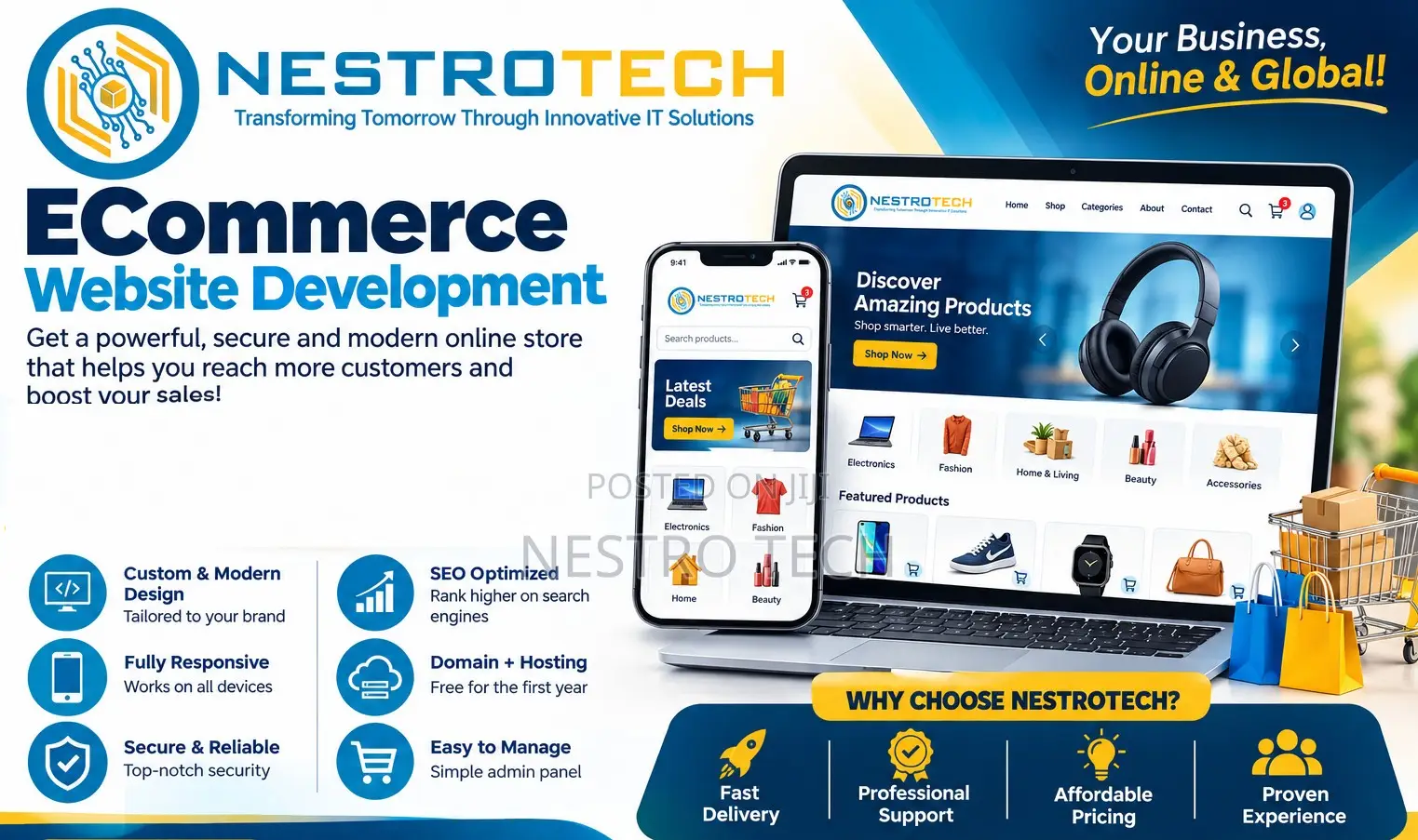 E-Commerce Website Development