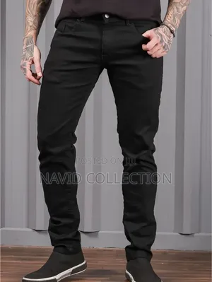 Slimfit Black Jeans for Men 56
