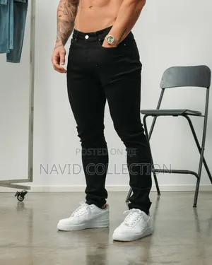 Slimfit Black Jeans for Men 56