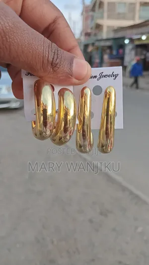 Gold&silver Earings