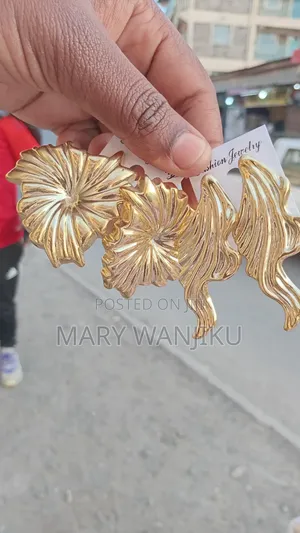 Gold&silver Earings