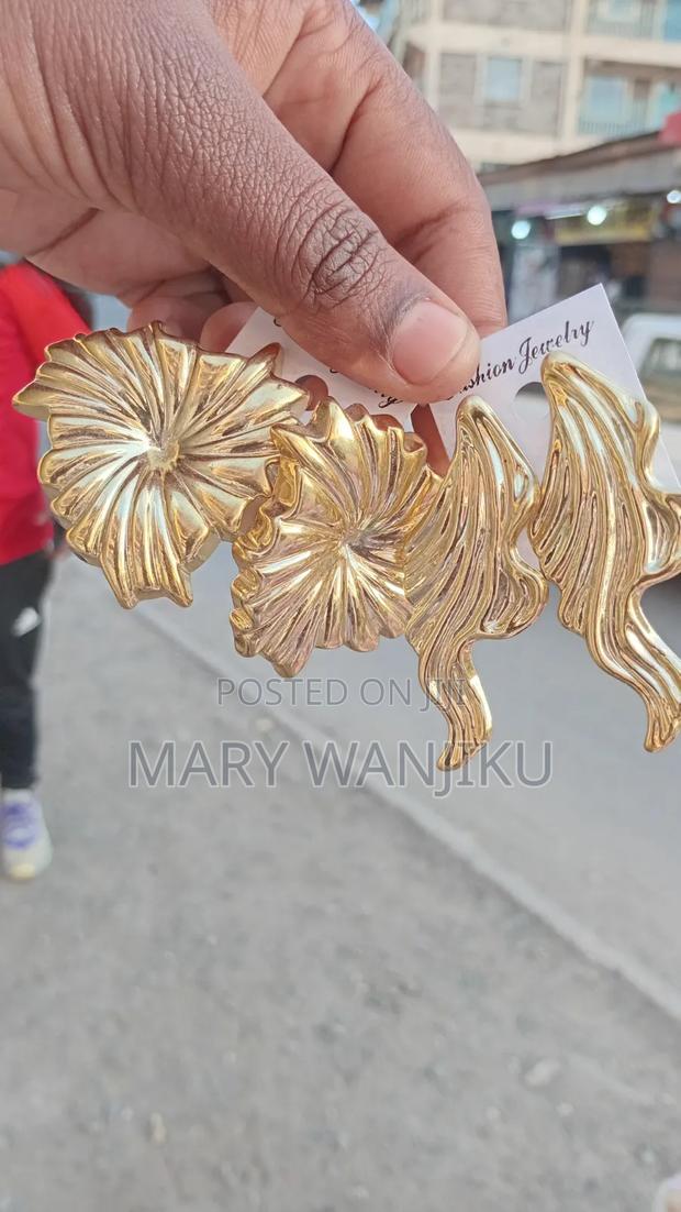 Gold&silver Earings - thumbnail 4