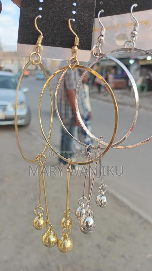 Gold&silver Earings - thumbnail 5