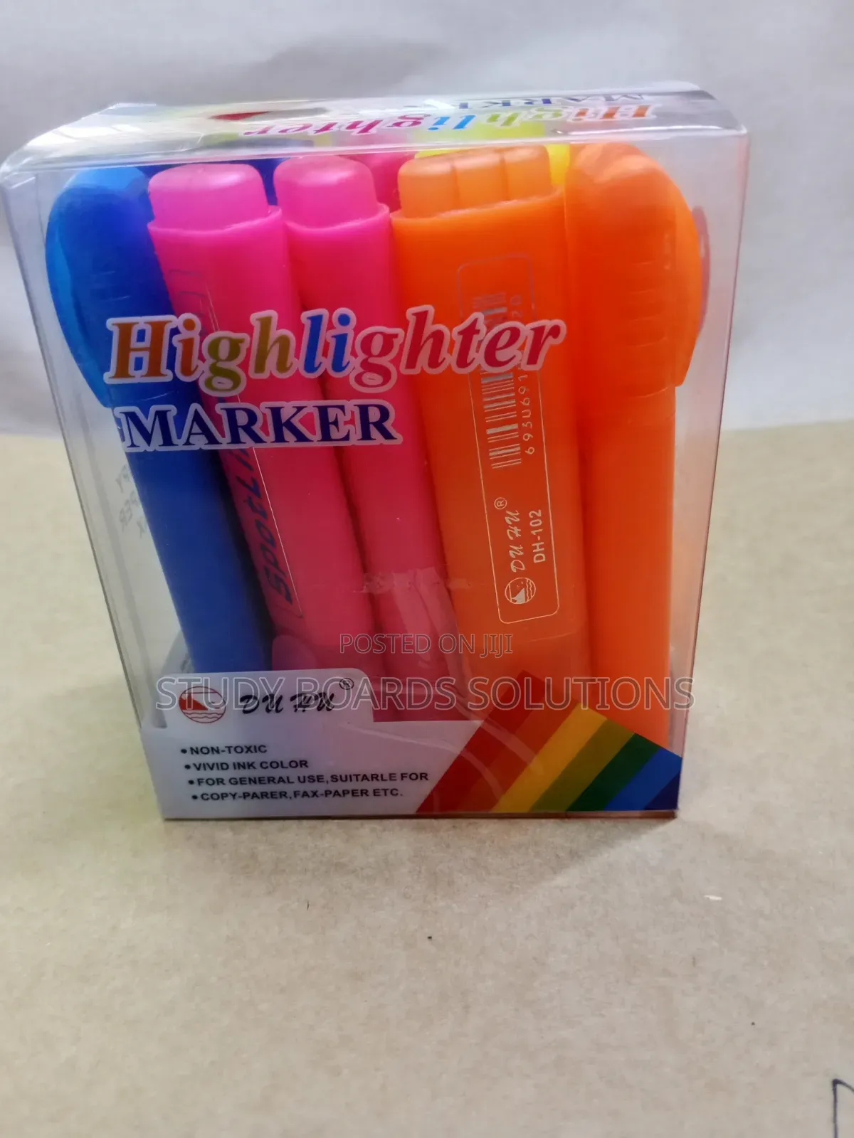 Book Highlighter Markers