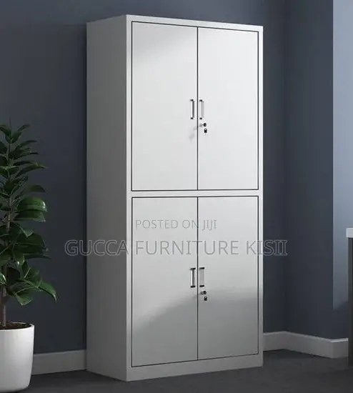 4 Door Metallic Multipurpose Storage Box.