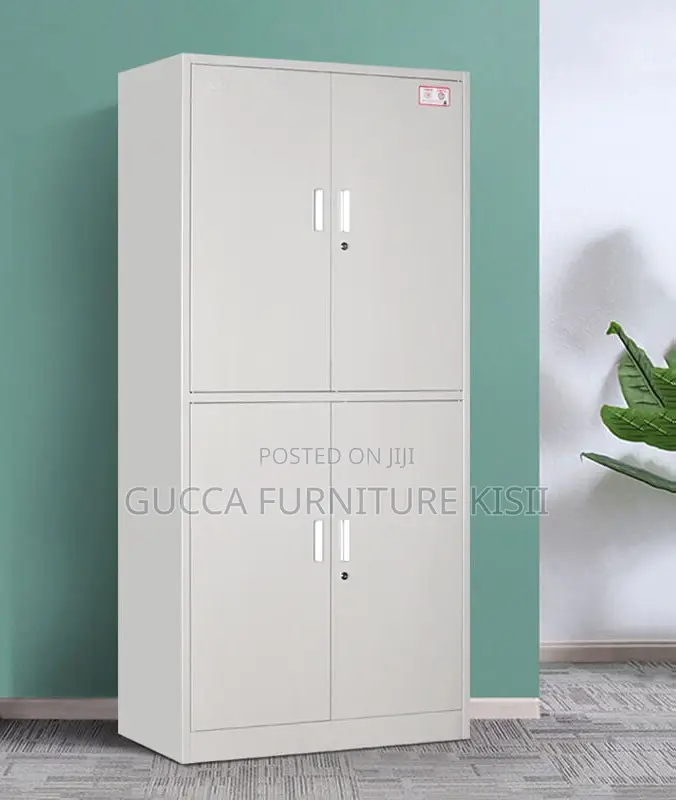 4 Door Metallic Multipurpose Storage Box.